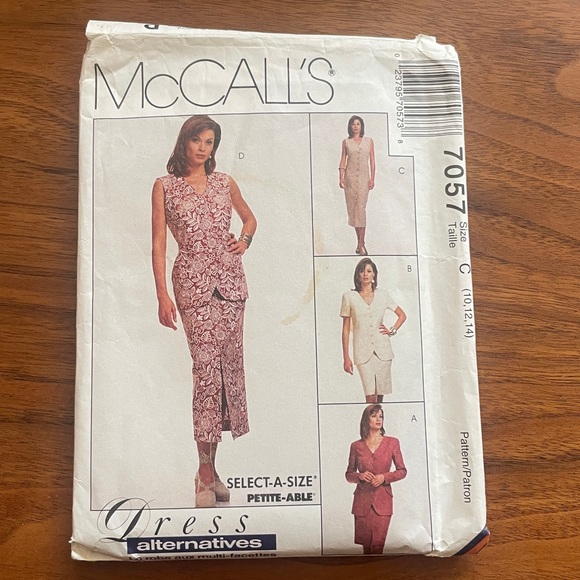 5 Vintage Sewing Patterns 1980s/90s Lot S/M - Picture 10 of 11